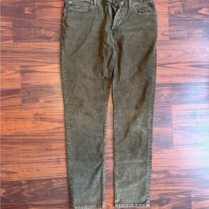 American Eagle Outfitters Corduroy Pants in Olive